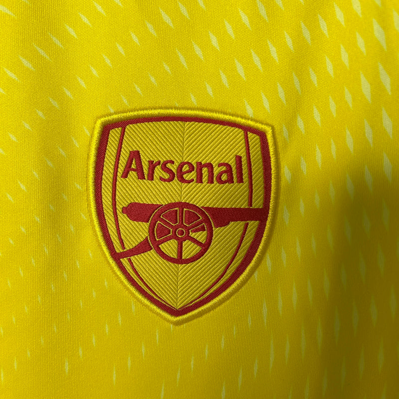 Camisa Arsenal 25/26 Goleiro - Amarela