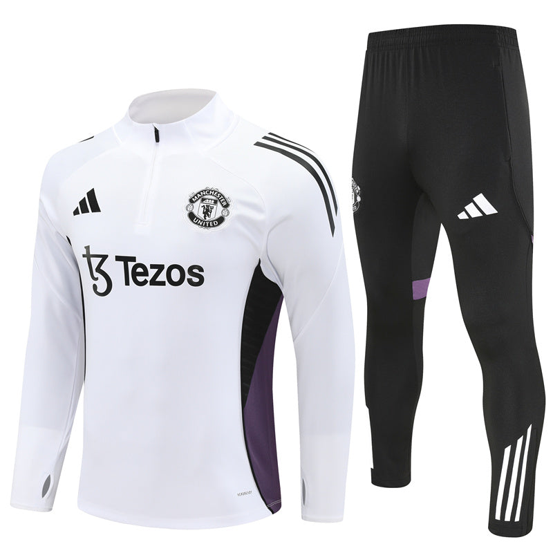 Training Suit Manchester United 25/26 White - Winter