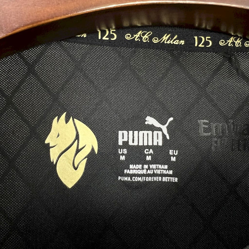 Camisa AC Milan 24/25 125th Black Goalkeeper Retro