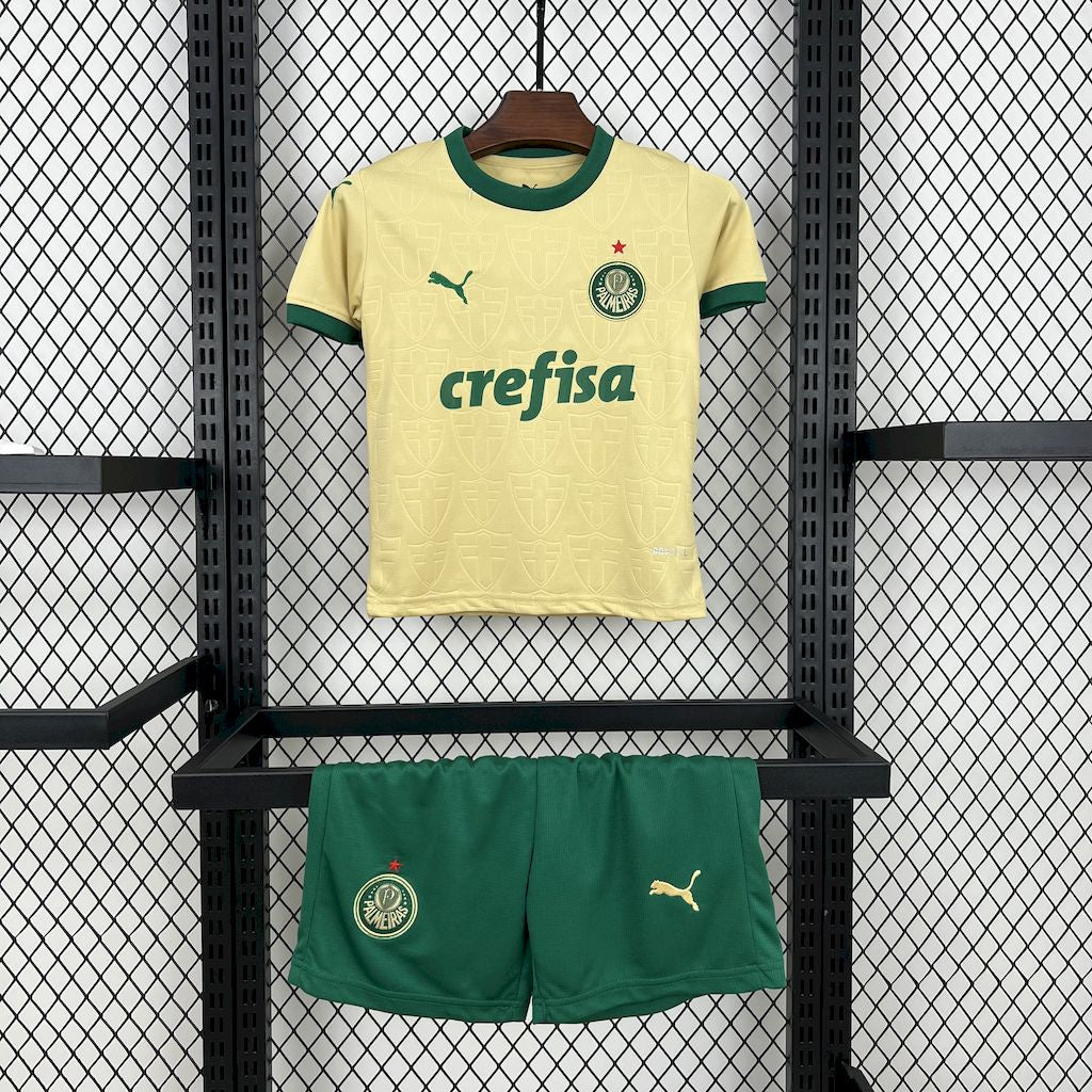 Kit Infantil Palmeiras 24/25 Third - Dourado