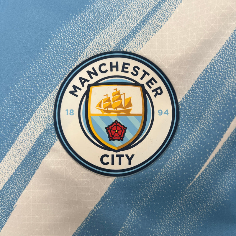 Camisa Manchester City 25/26 Jogador Home