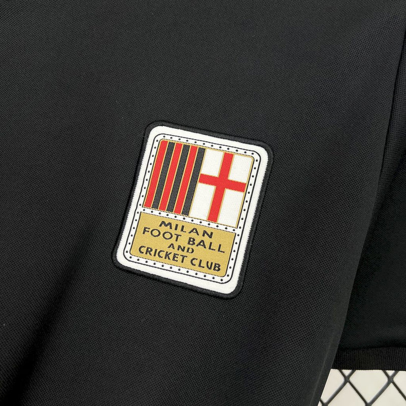 Camisa AC Milan 24/25 125th Black Goalkeeper Retro