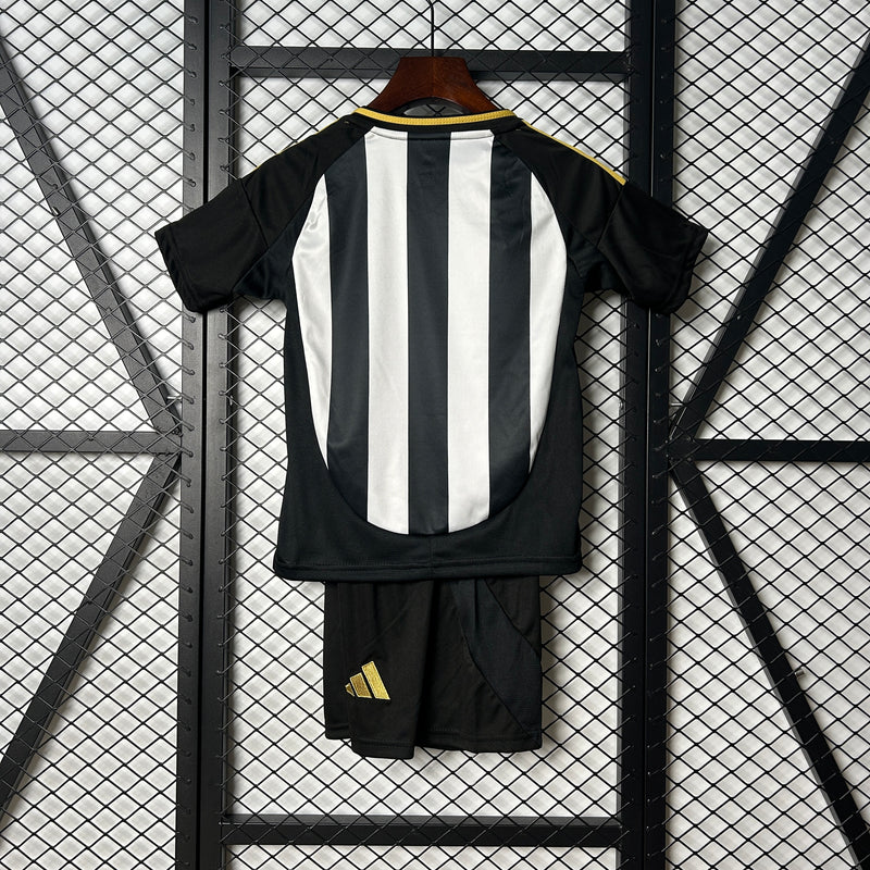 Conjunto Infantil Atlético Mineiro I 25/26 - Preto e Branco