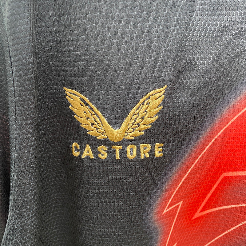 Camisa Athletic Bilbao 24/25 - Preto e Vermelho