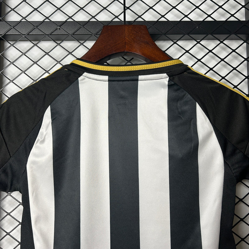 Conjunto Infantil Atlético Mineiro I 25/26 - Preto e Branco