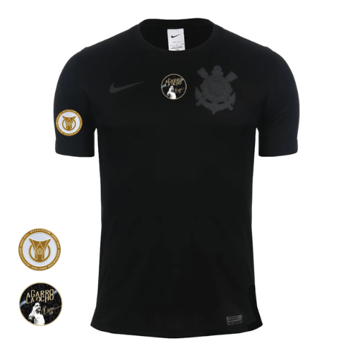 Camisa Corinthians Away 24/25 - Preta #Garro8