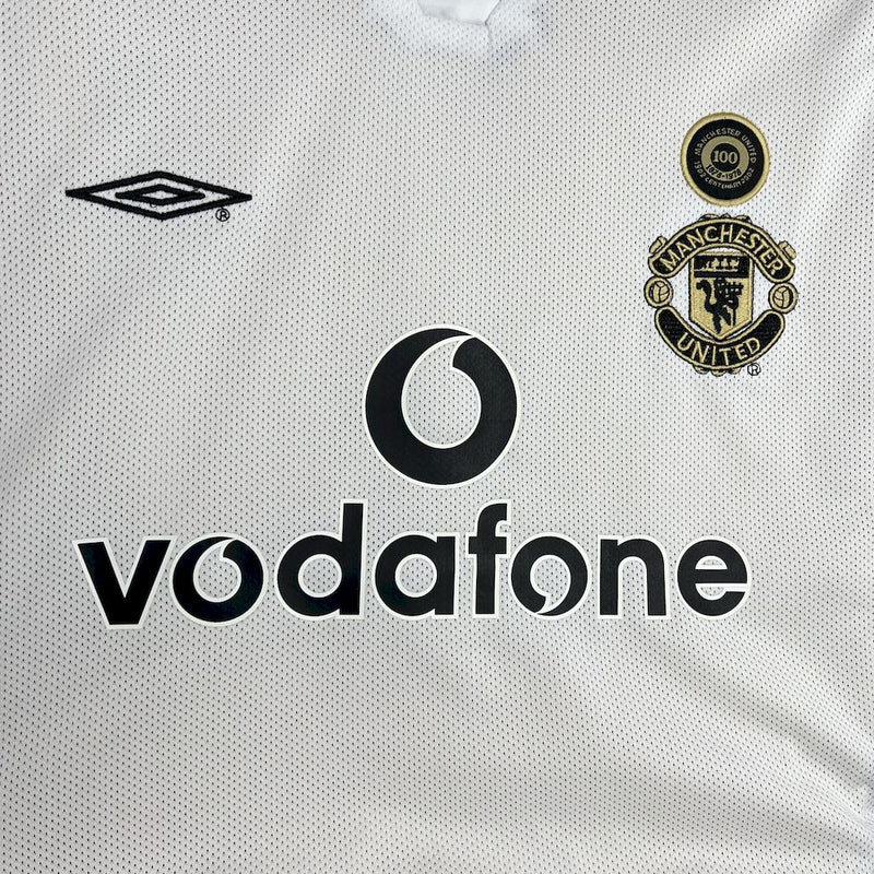 Camisa do Manchester United  Retrô 2001/02 Centenary Reversible