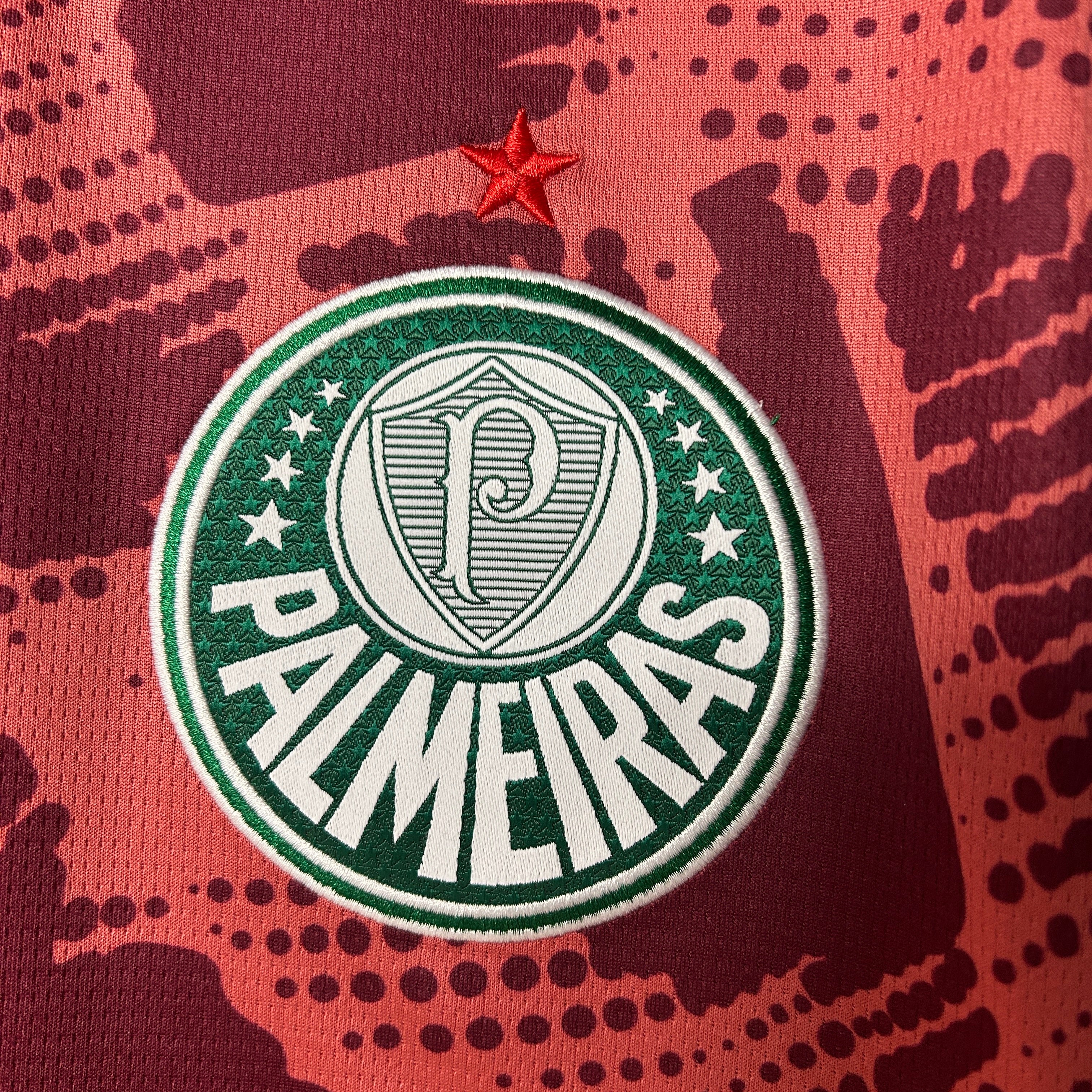 Camisa Palmeiras 25/26 Goalkeeper - Vermelho
