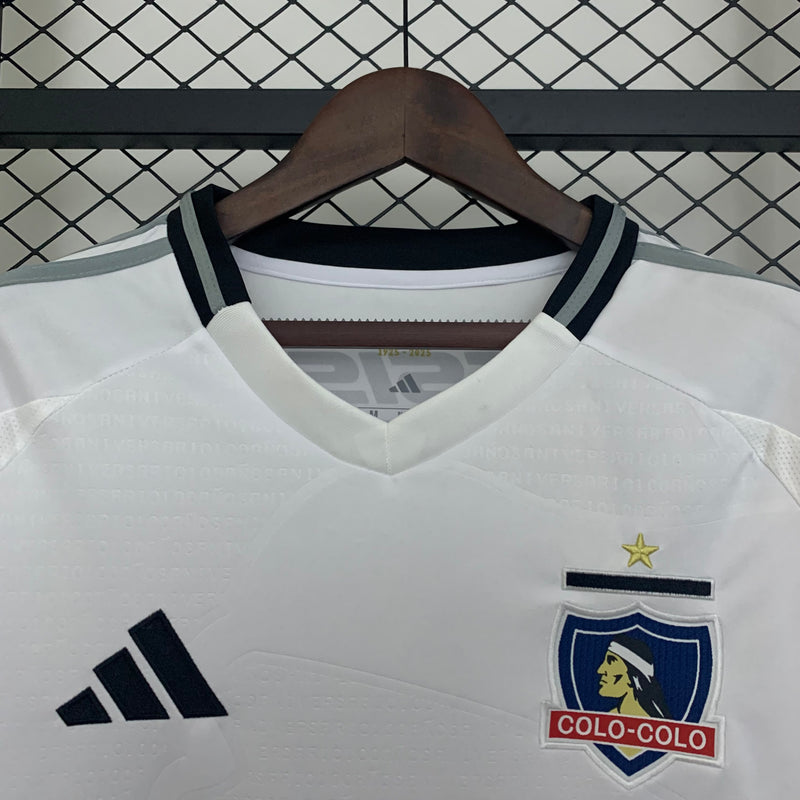 Camisa Colo Colo 25/26 Home - Manga Longa