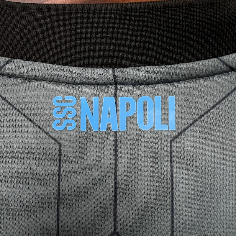 Camisa Napoli 24/25 Third  - Cinza