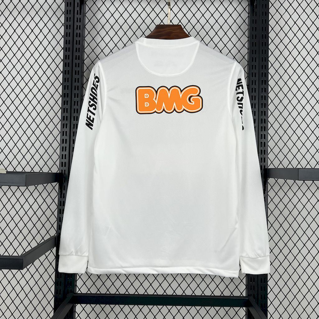 Camisa Santos Manga Longa Retrô 2011/12 Home