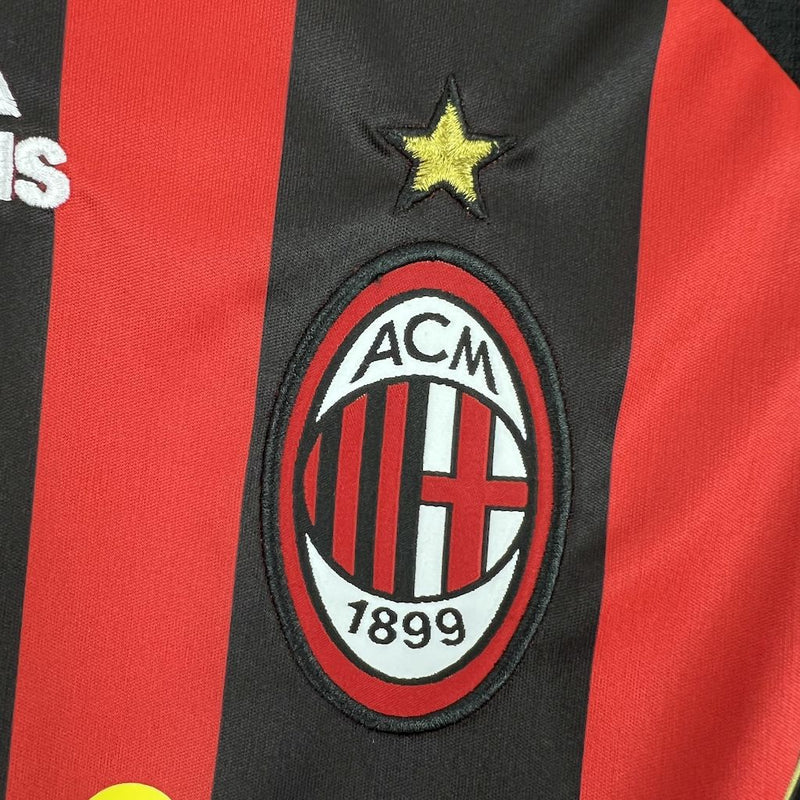 Camisa Milan Manga Longa l Retro 2006/07