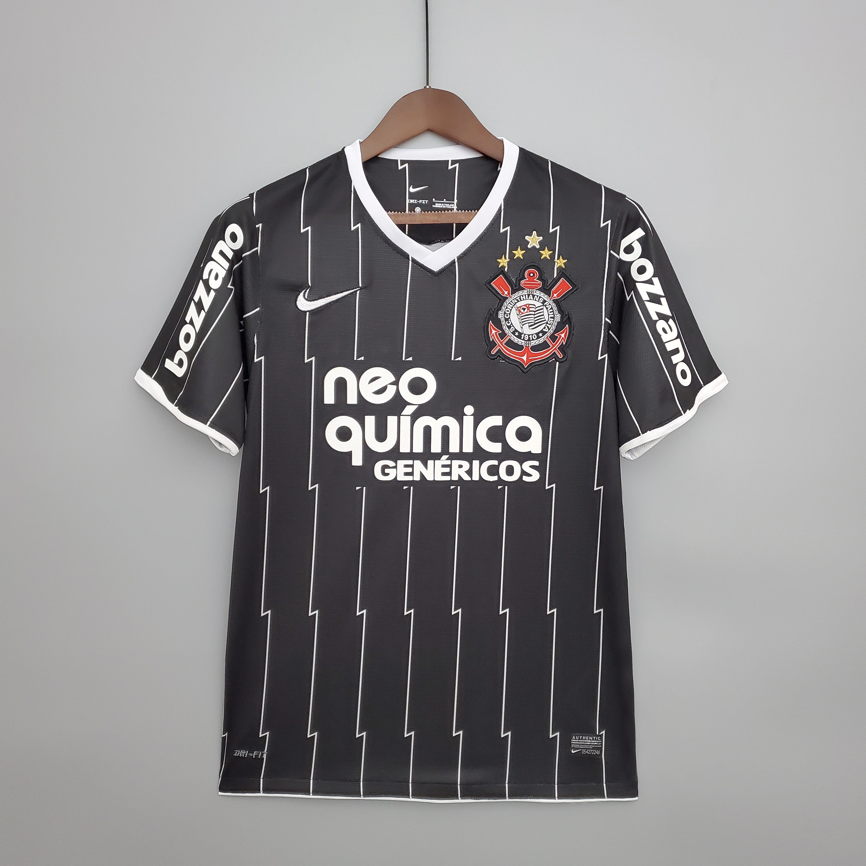 Camisa Corinthians Retrô 11/12 - Preto