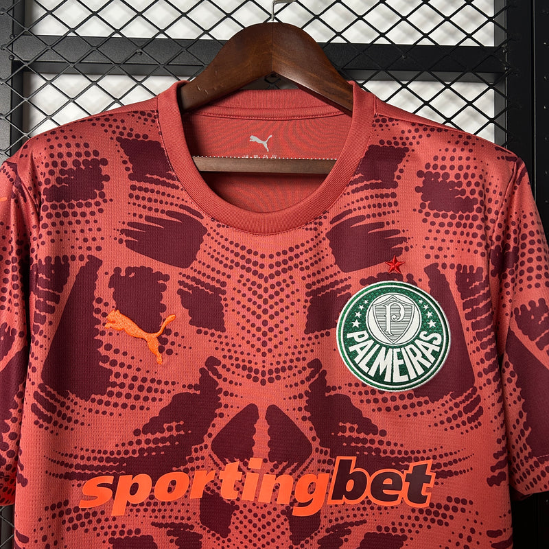 Camisa Palmeiras 25/26 Goalkeeper - Vermelho