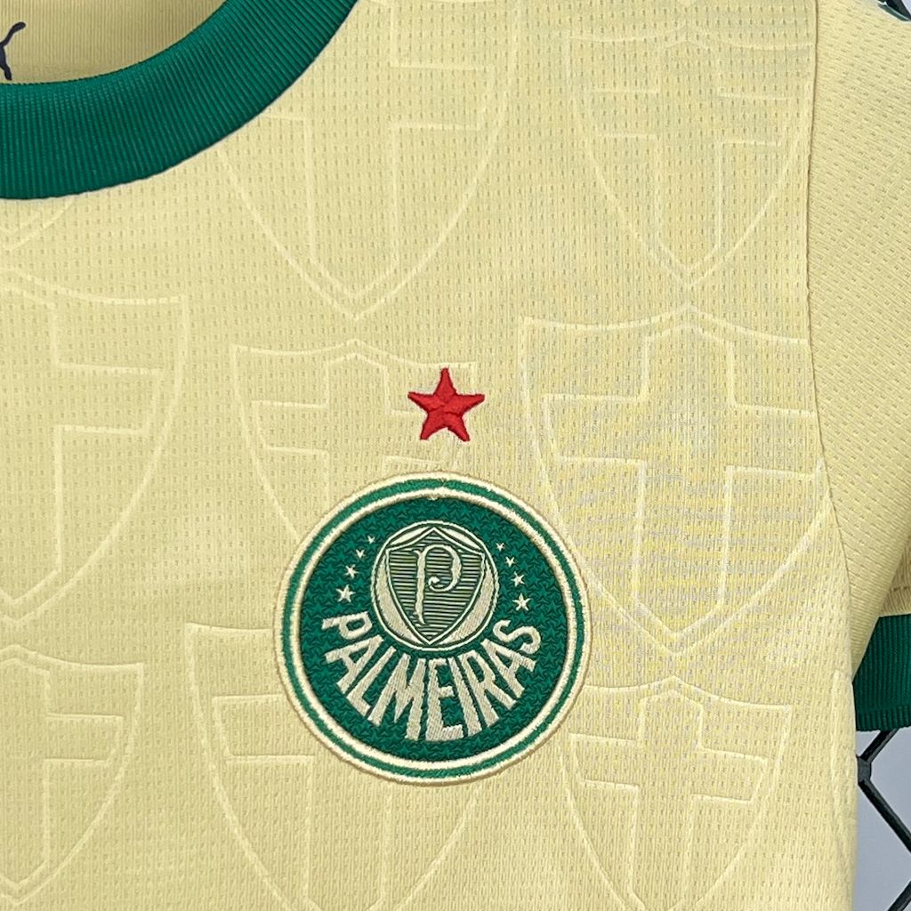 Kit Infantil Palmeiras 24/25 Third - Dourado