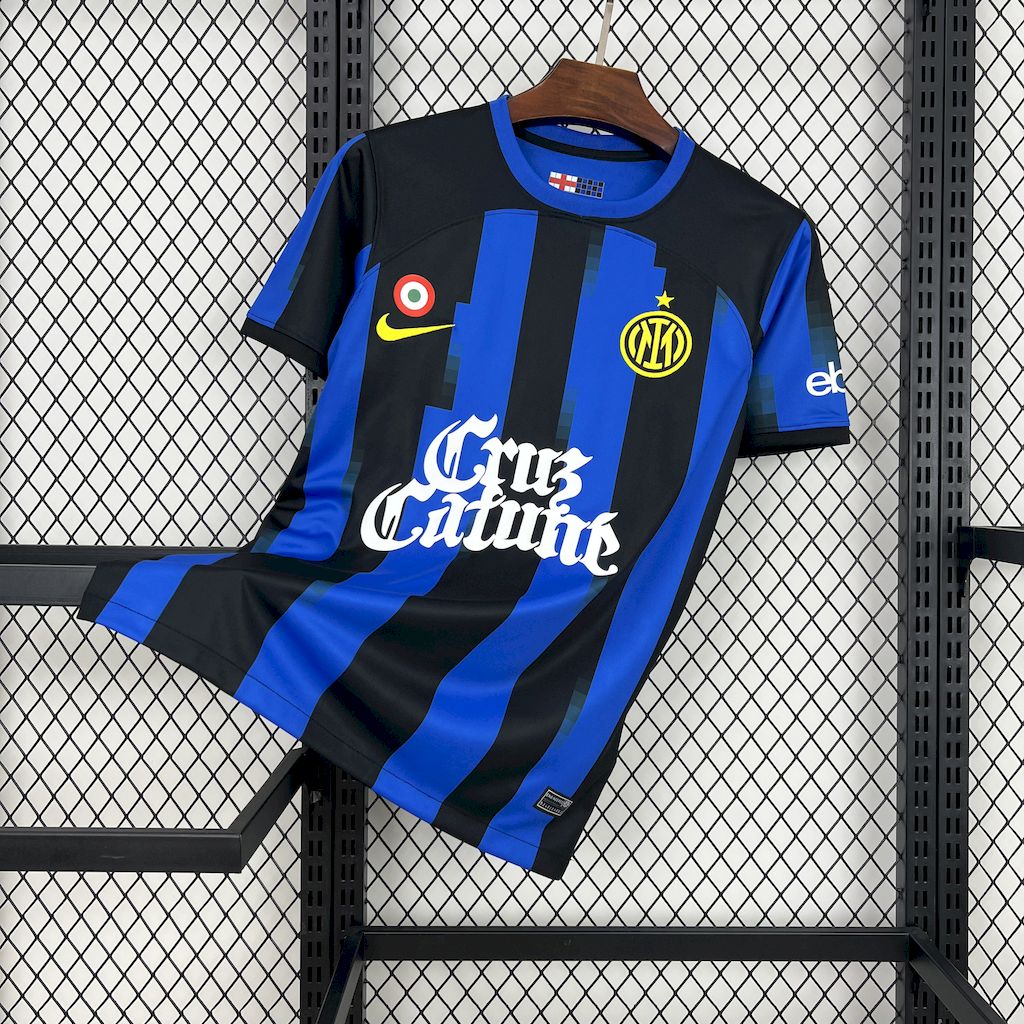 Camisa Inter de Milão Home 24/25 Come Cruz CA Fun