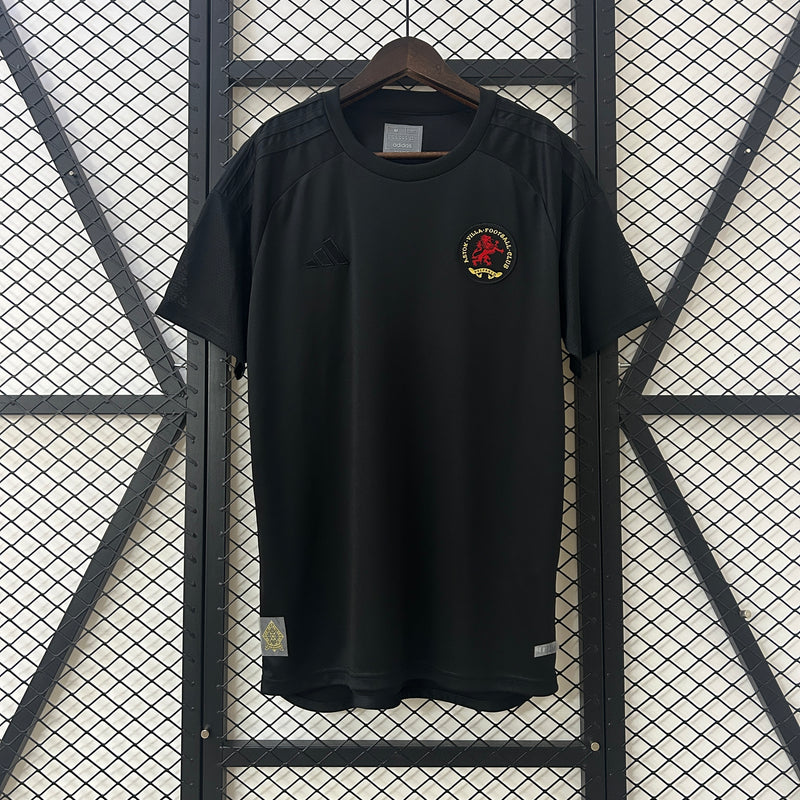Camisa Aston Villa 25/26 125th Anniversary Black