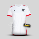 Camisa Feminina Flamengo Away II 24/25 - Branco