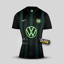 Camisa Feminina Wolfsburg 24/25 Away