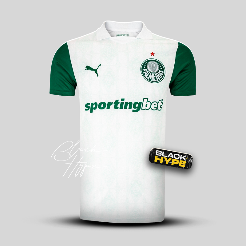 Camisa Palmeiras Away 25/26 - Branca