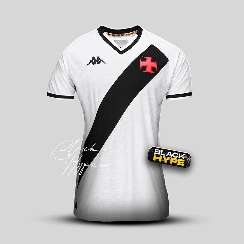 Camisa Vasco I 2025  Kappa Masculina - Branca - (Feminina)
