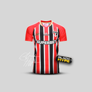 Conjunto Infantil Tricolor II 25/26 - Vermellho e Preto