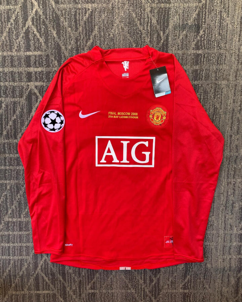 Camisa Cristiano Ronaldo Manchester United 07-08 Legend - Vermelho