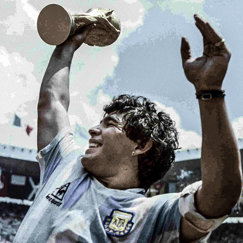 Camisa Maradona Argentina 1986 Legend