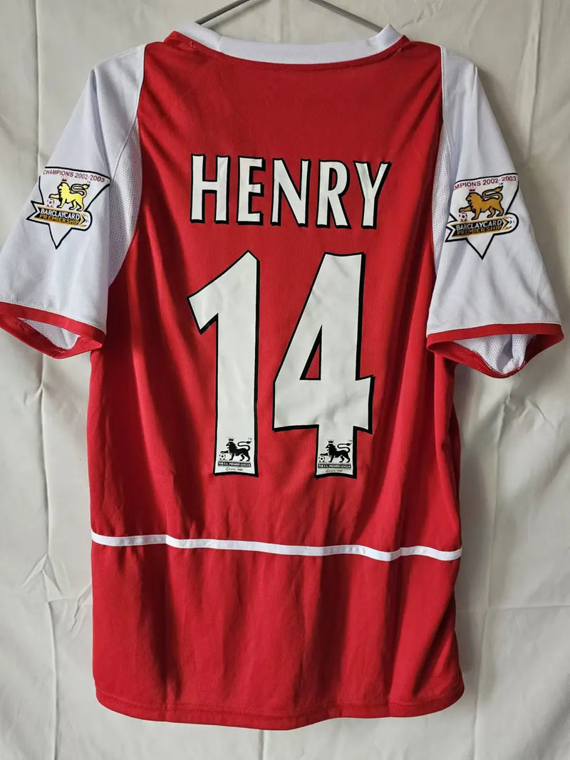 Camisa Henry Arsenal 02-03 Legend