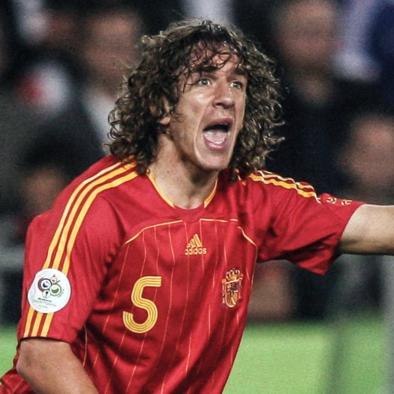 Camisa Puyol Espanha 2010 Legend