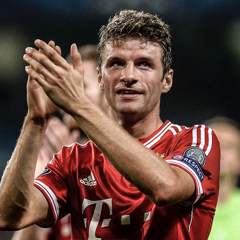 Camisa Muller Bayern de Munique 12-13 Legend