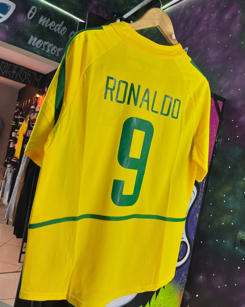Camisa Ronaldo Seleção Brasileira 2002 Legend