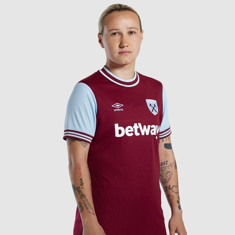 Camisa West Ham Feminino 24/25 Home