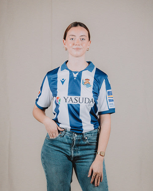 Camisa Real Sociedad Feminino 24/25 Home