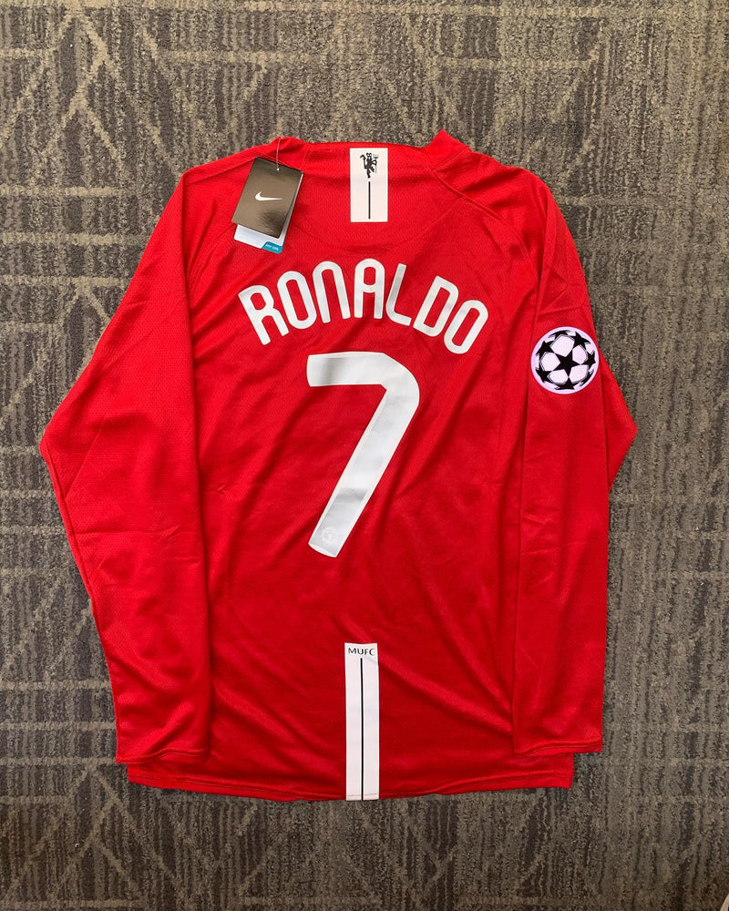 Camisa Cristiano Ronaldo Manchester United 07-08 Legend - Vermelho