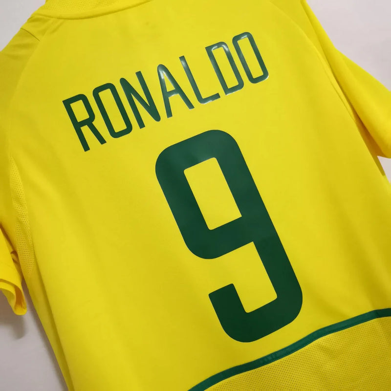 Camisa Ronaldo Seleção Brasileira 2002 Legend