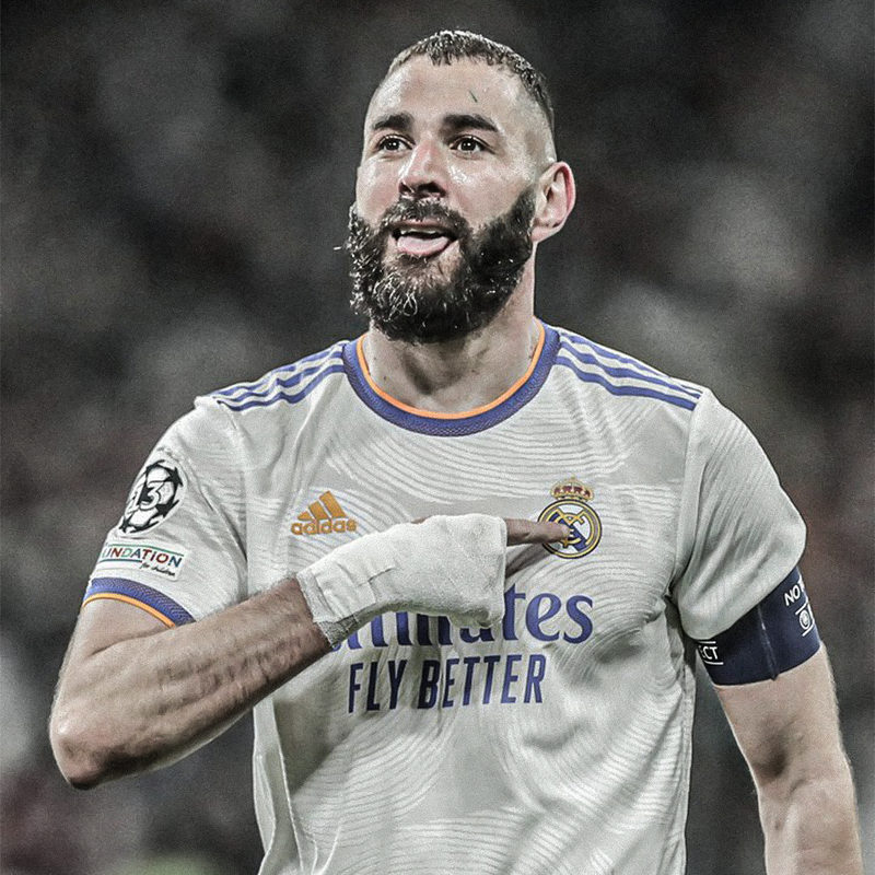 Camisa Benzema Real Madrid 2021 Legend