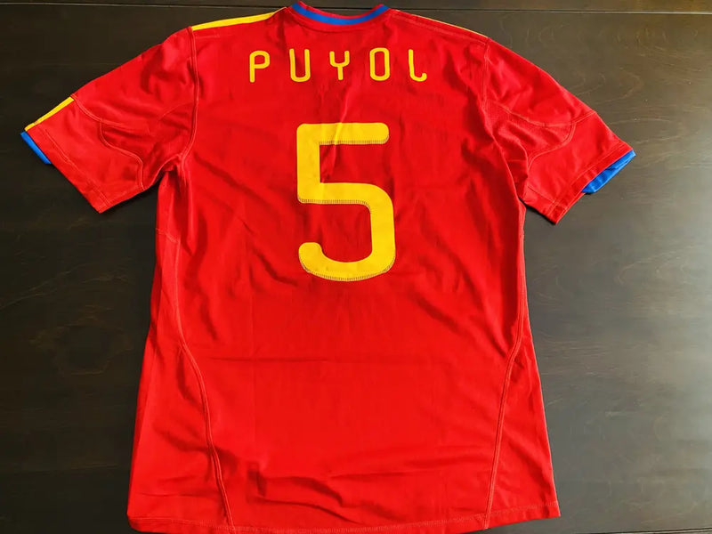 Camisa Puyol Espanha 2010 Legend