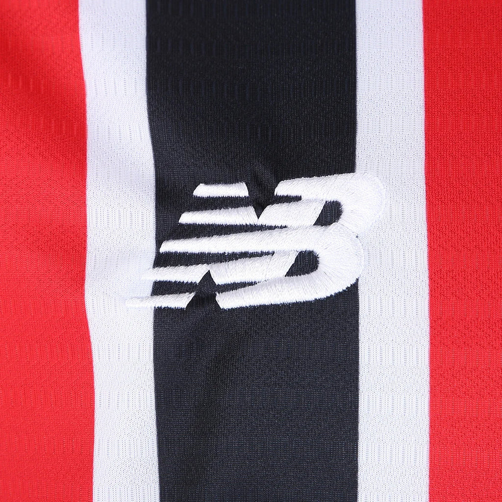 Camisa São Paulo 24/25 New Balance - Vermelha e Preta - (Feminina)
