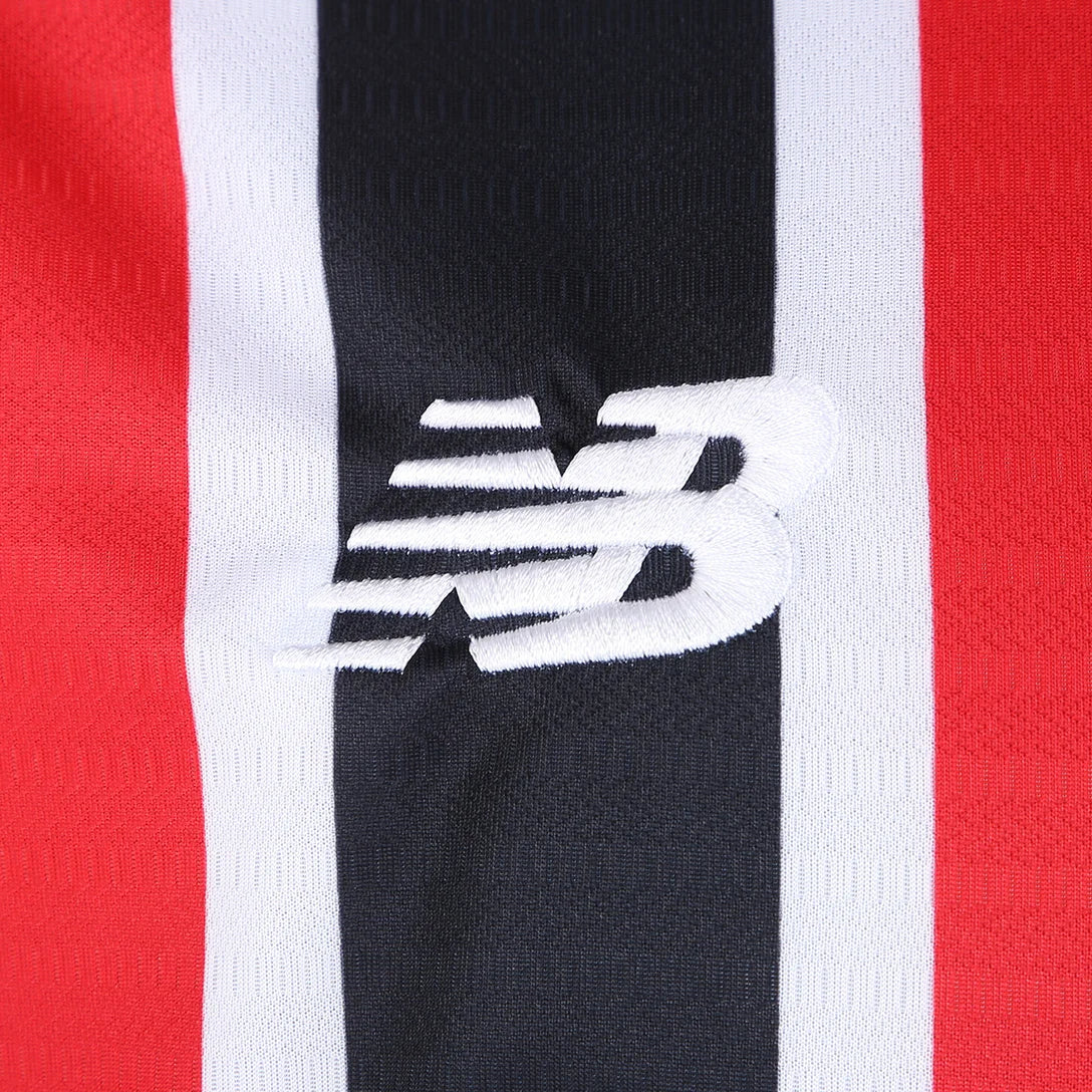 Camisa São Paulo 24/25 New Balance - Vermelha e Preta - (Feminina)