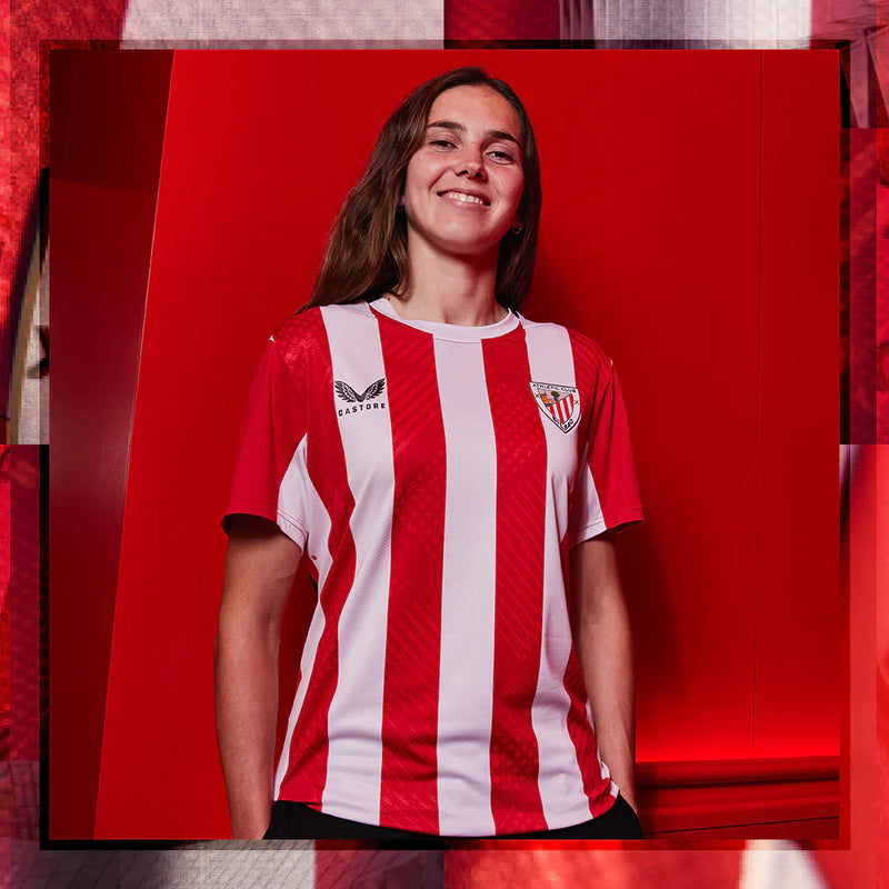 Camisa Athletic Bilbao Feminino 24/25 Home