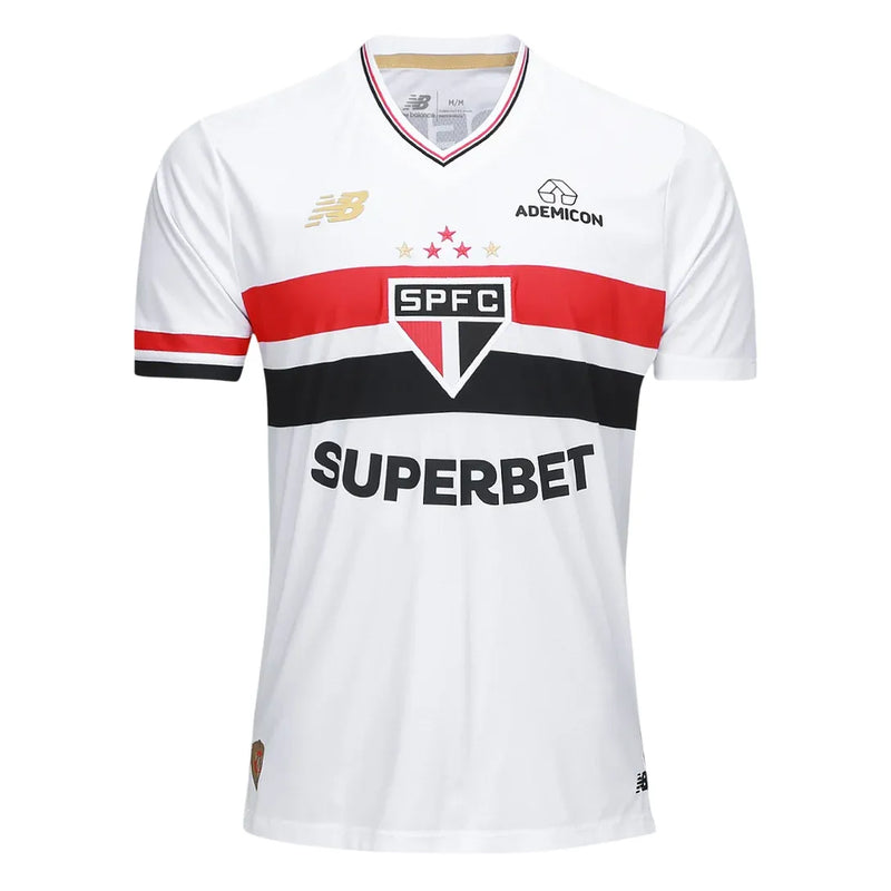 Camisa Tricolor Home 25/26 - Branca