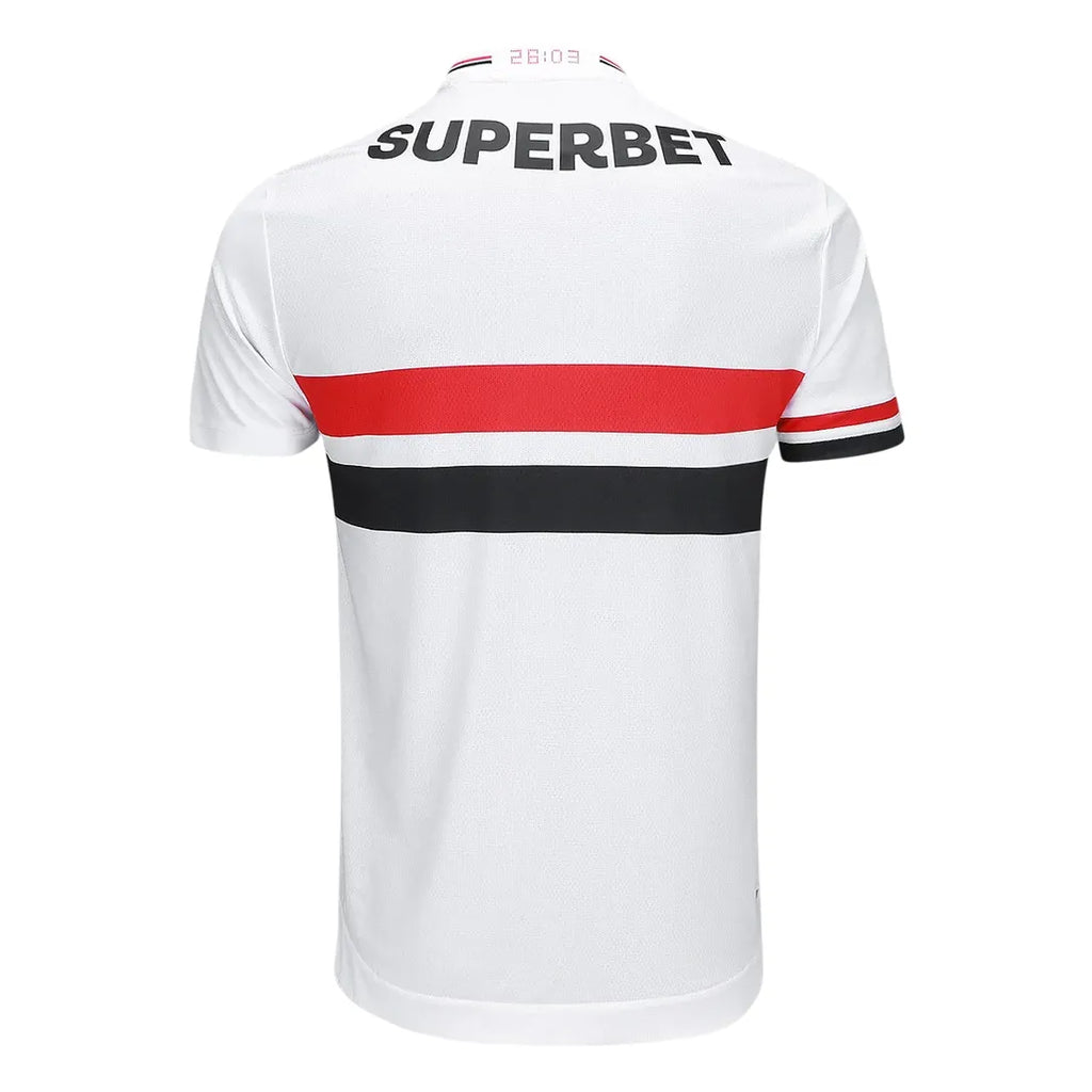 Camisa Tricolor Home 25/26 - Branca