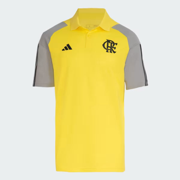 Camisa Flamengo Treino 24/25 Amarelo Polo
