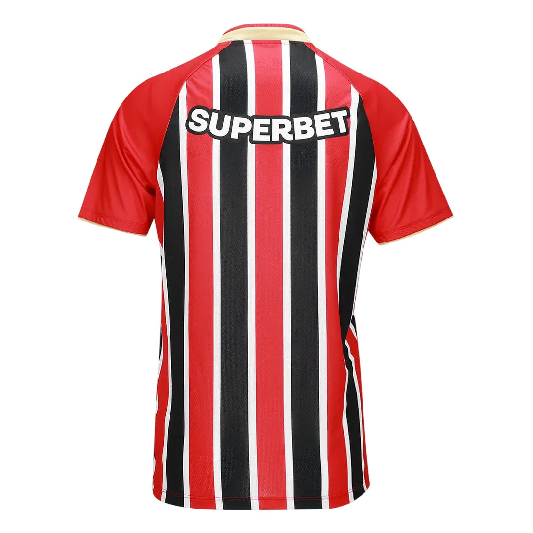 Camisa Tricolor Feminina Away 25/26 - Vermelha e Preta