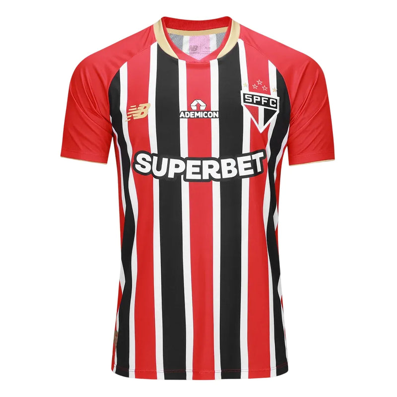 Camisa São Paulo FC Away 25/26 - Vermelha e Branca