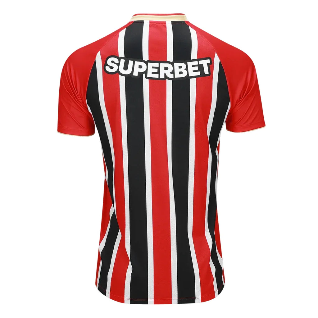 Camisa São Paulo FC Away 25/26 - Vermelha e Branca