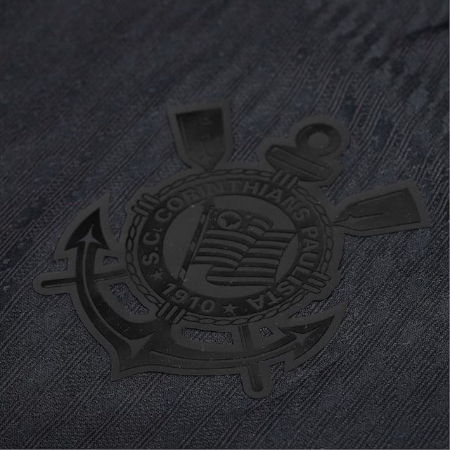 Camisa Corinthians Away 24/25 Jogador Manga Longa - Preta