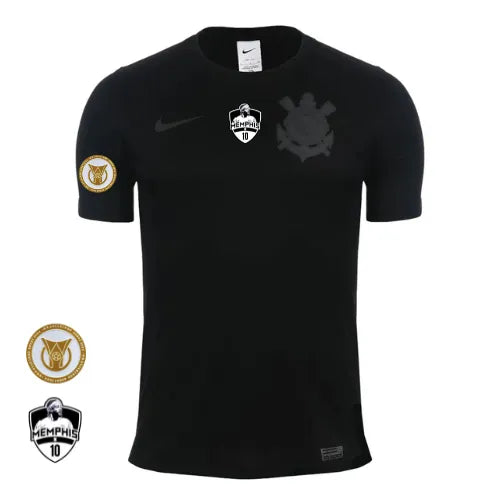 Camisa Corinthians Away 24/25 - Preta #Memphis10