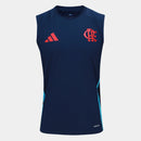 Camisa Flamengo Regata Treino 25/26 Azul Marinho